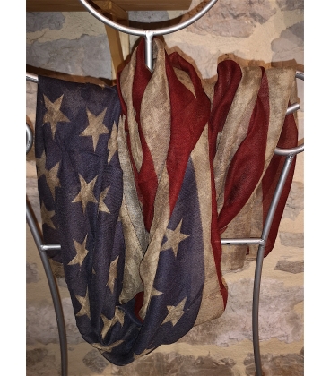 Bandanas Drapeau Américain Bamboopack - Lot De 3 - Nylon - 55x55 Cm - Unisexe