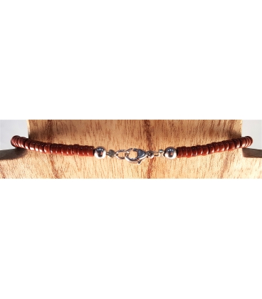 Collier Bohème Turquoise Et Corail - Bijou Fantaisie Pour Femme, Longueur Ajustable, Style Ethnique