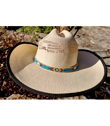 Chapeau de cowboy tueur de cowboy, chapeau de camionneur en cuir pour